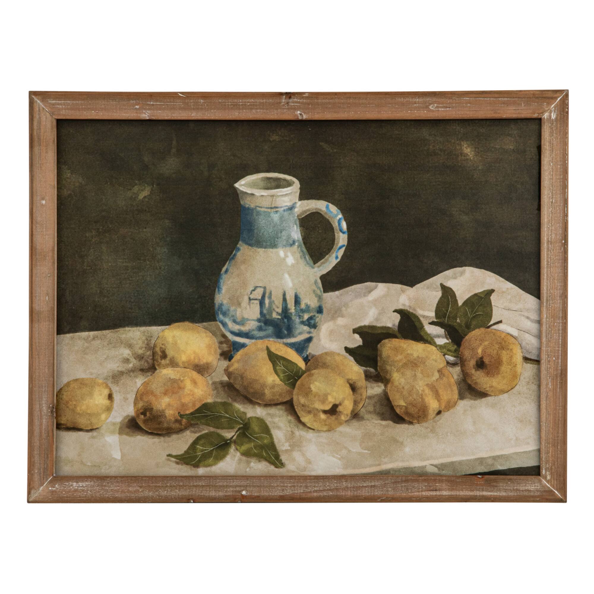 Hello Honey® 23.5" x 17.75" Citrus Charm Framed Wall Art